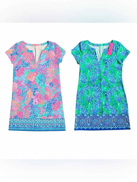 Lilly Pulitzer Dresses & Skirts - Lilly Pulitzer Bundle 2 Shift Dresses Size L NWT + EUC $118 Retail